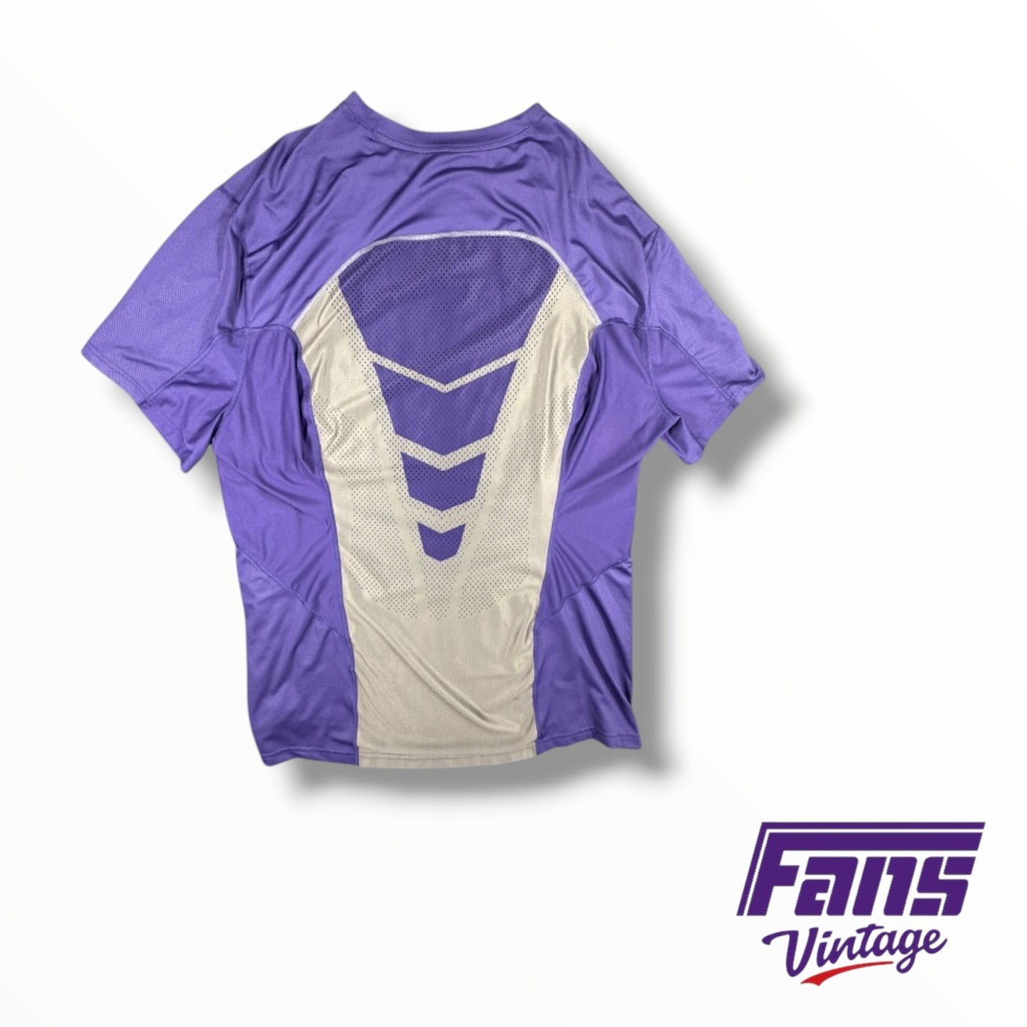 TCU Team-Issued Nike Purple Hyper-Cool Training Shirt