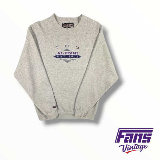 Vintage Jansport TCU Alumni Embroidered Pullover