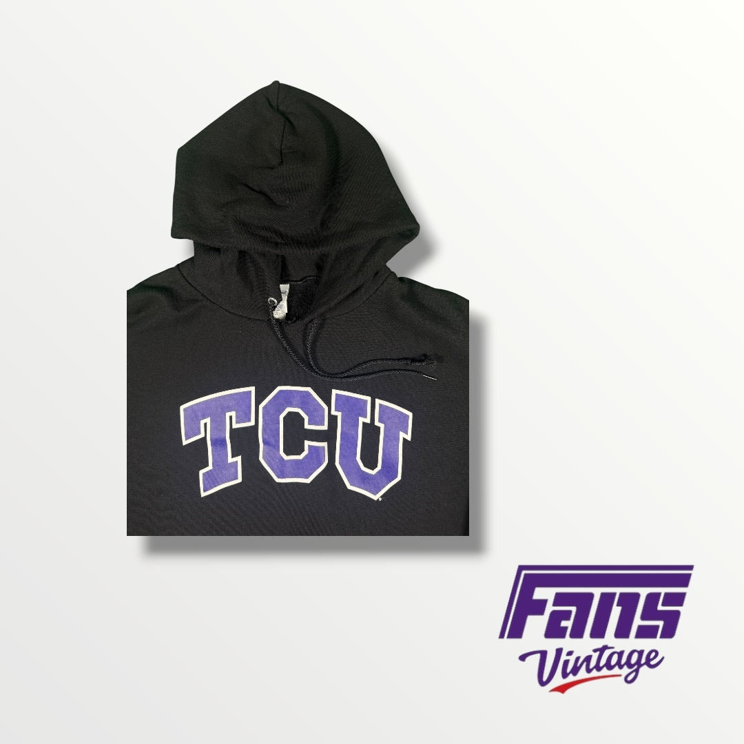 Cozy Champion TCU Logo Hoodie