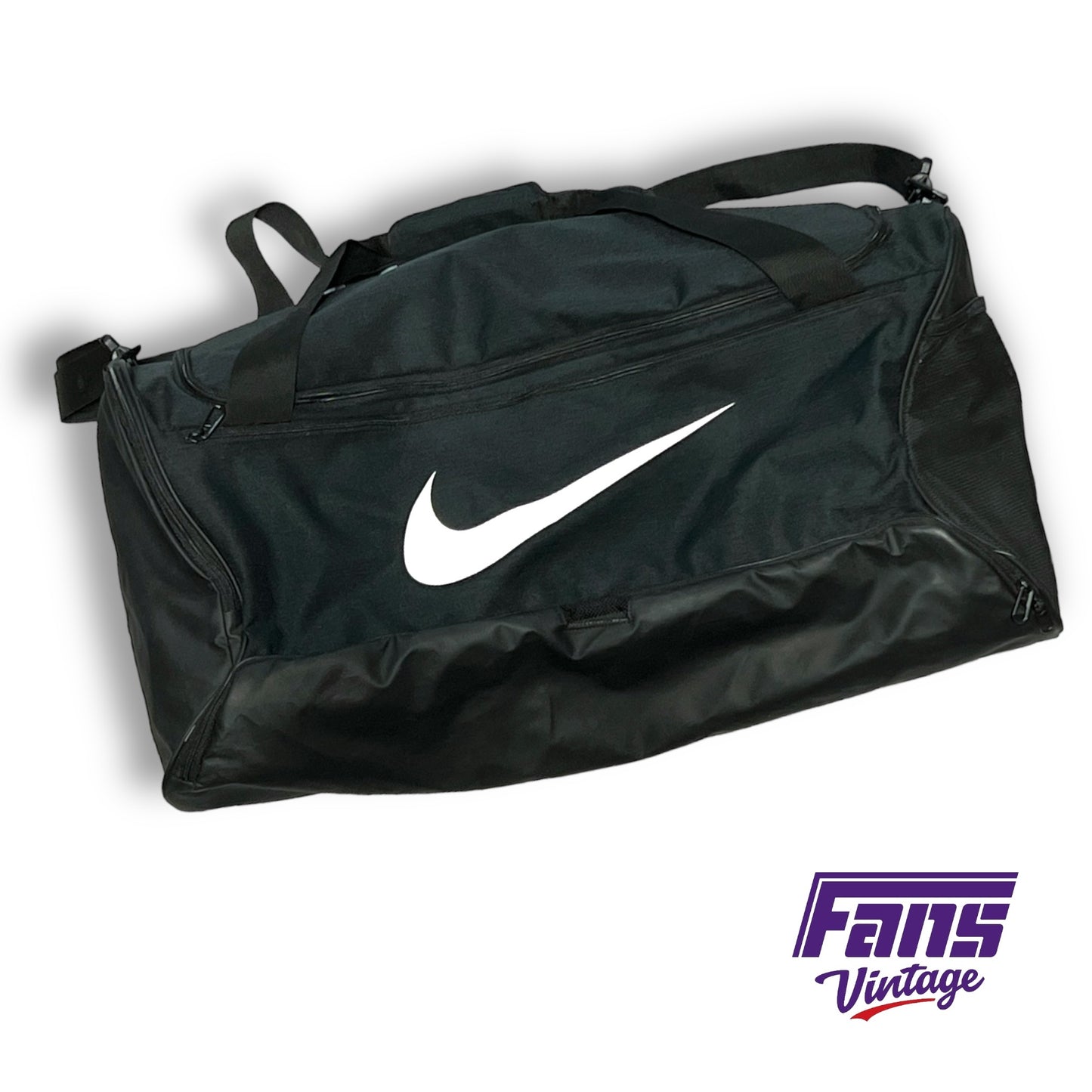 TCU Basketball Team Issued Nike Brasilia Training Duffel Bag