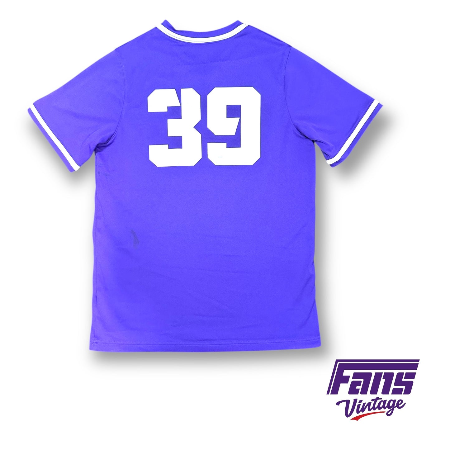 2022 TCU Baseball Game Worn Jersey - CWS Season Practice Jersey!