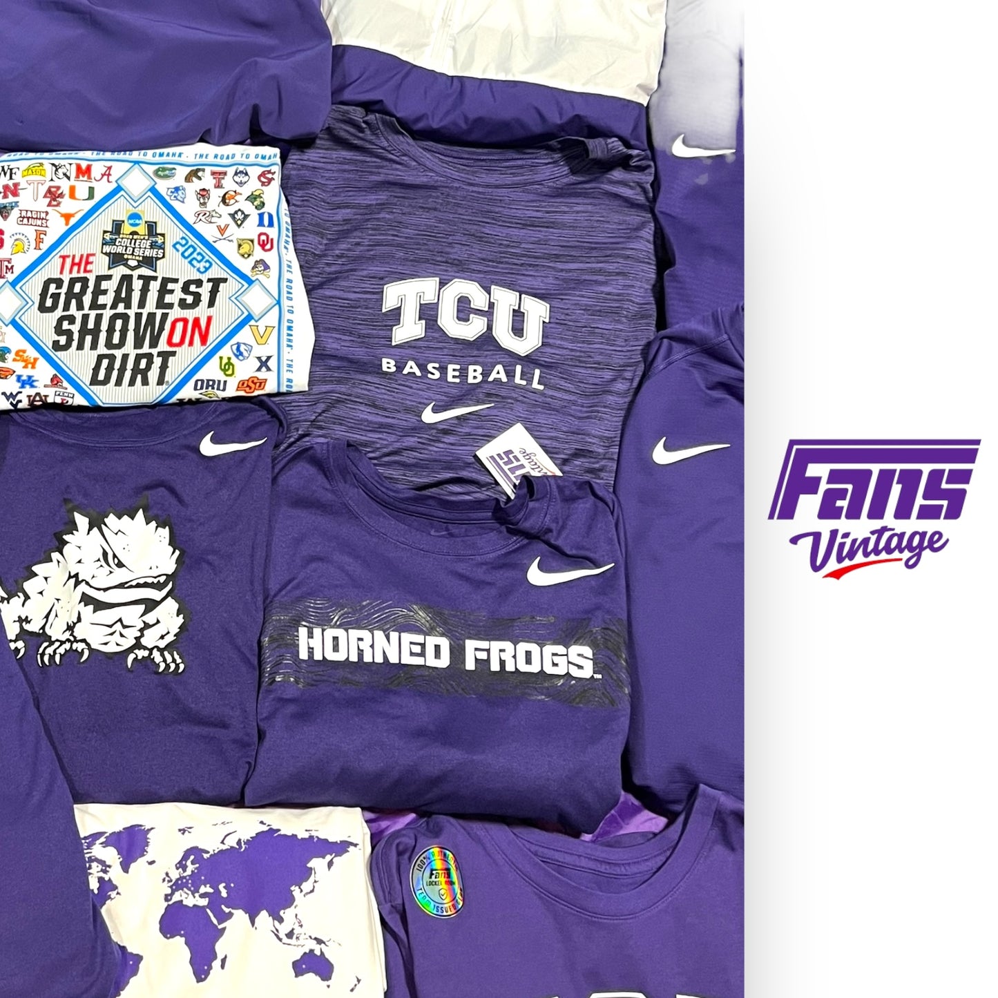 TCU Baseball Team Exclusive Bundle #2 - Size Adult XL