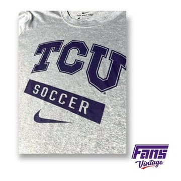 TCU Soccer Team Issue Nike Drifit Training Tee