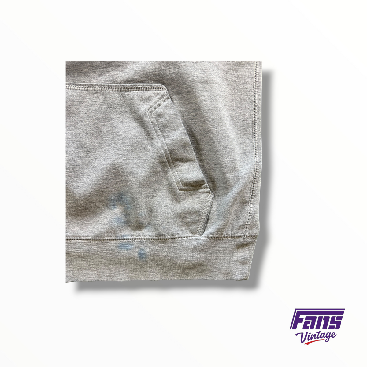 THRASHED Vintage TCU Rosebowl Heather Grey 2011 Hoodie