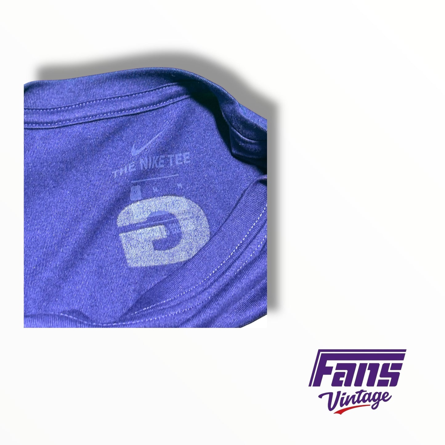 TCU Nike Volleyball Team Issued  ‘Gratitude’ Purple Long Sleeve Shirt