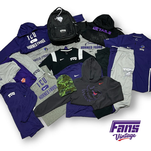 TCU Football “Nike Christmas” Team Exclusive Bundle - Size Adult Small