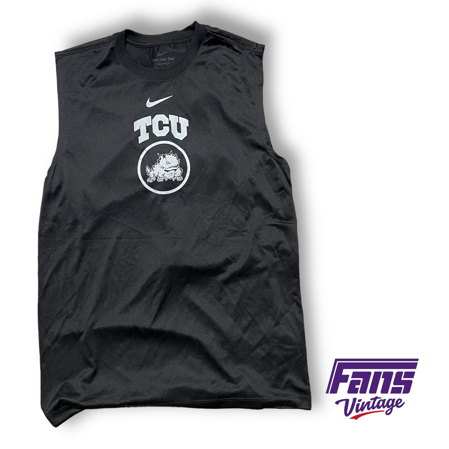 TCU Basketball Team Issued Nike Training Tees & Premium Shooting Muscle Tanks - 3 color options!