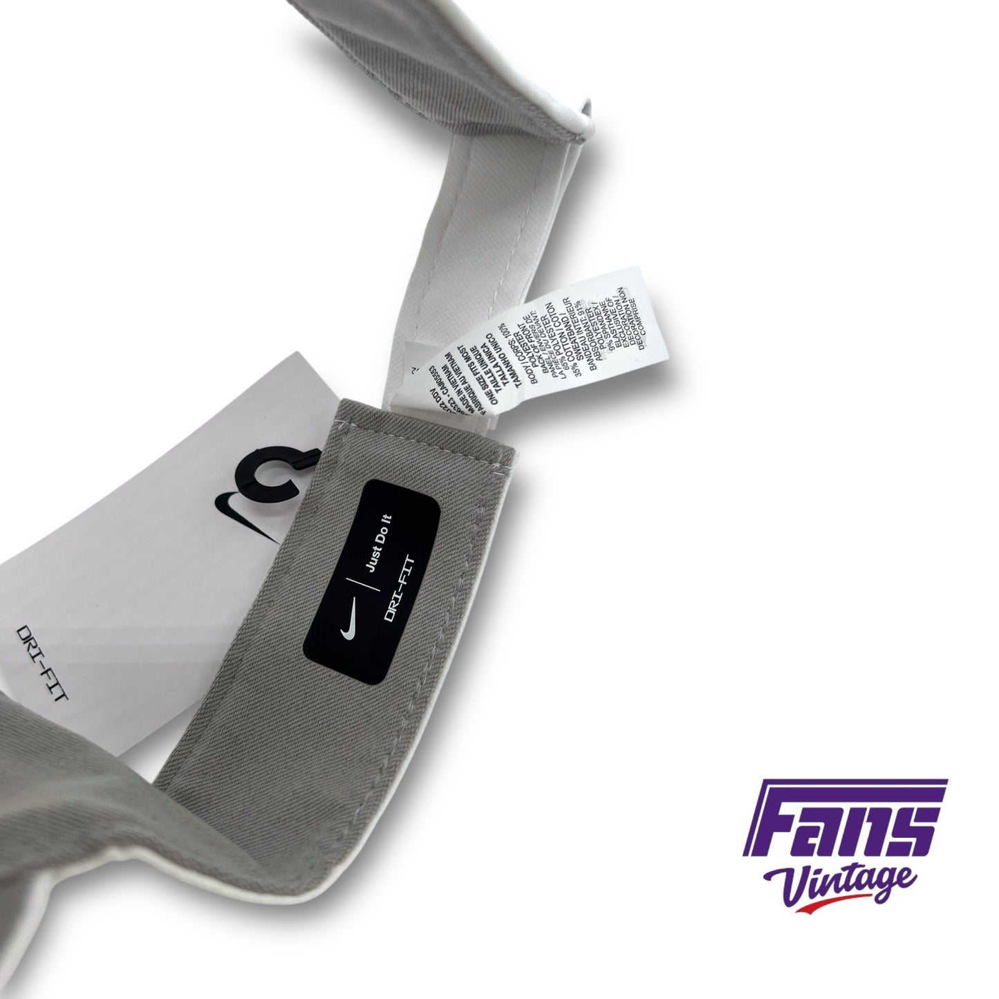 TCU Football Team Issued Coach's Visor - New