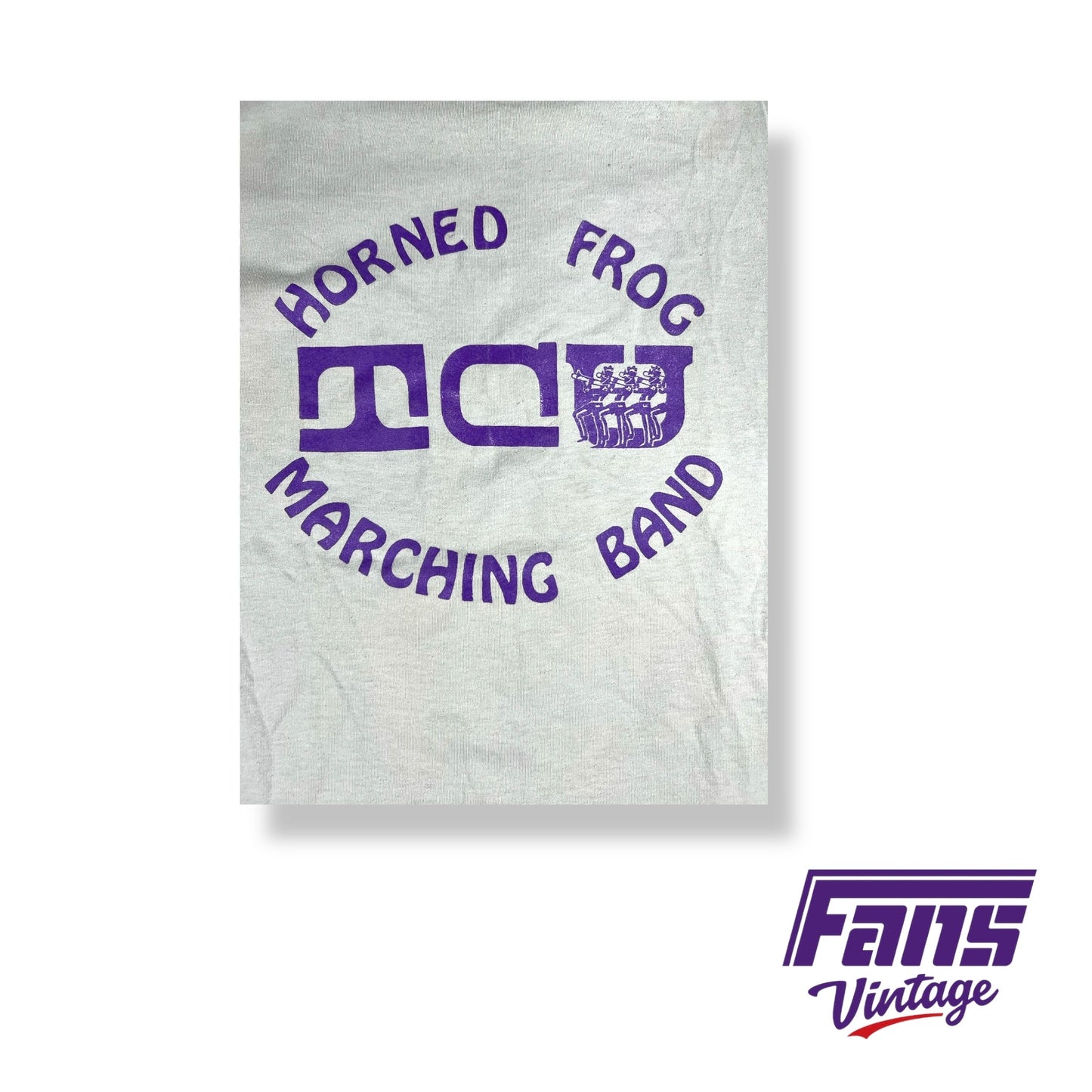 1980s Vintage TCU marching band T-shirt