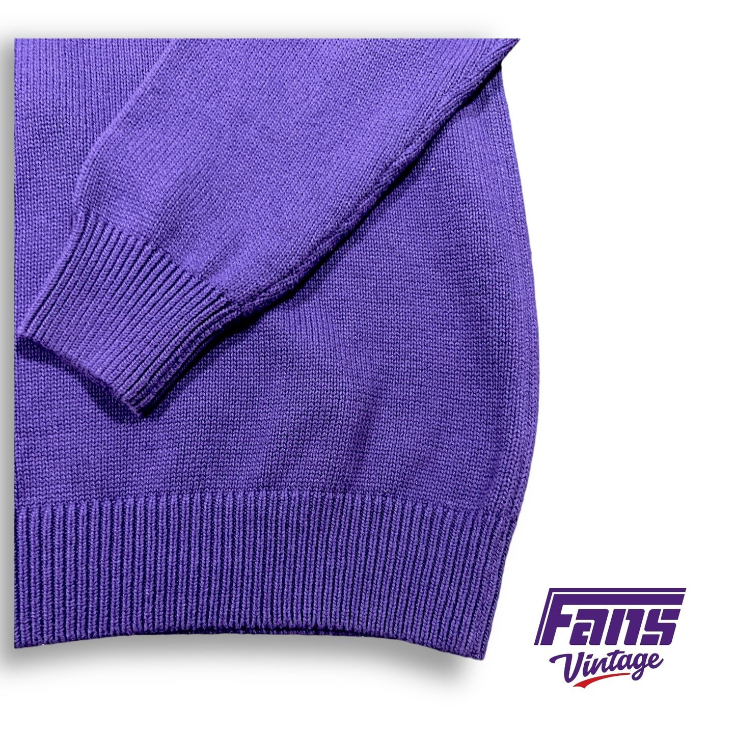 Vintage Throwback Designer Knit TCU Sweater by HillFlint