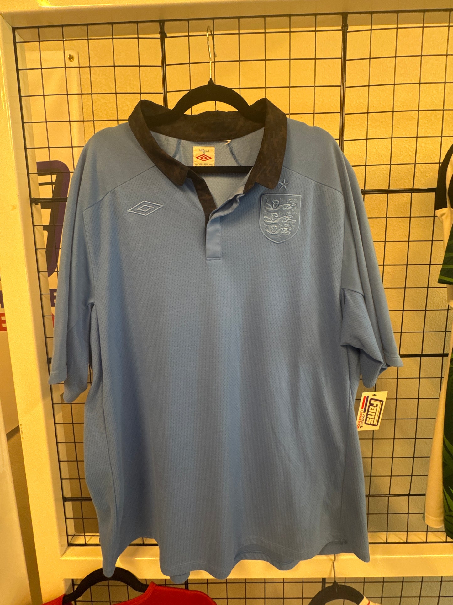 England World Cup Umbro Polo Style Jersey
