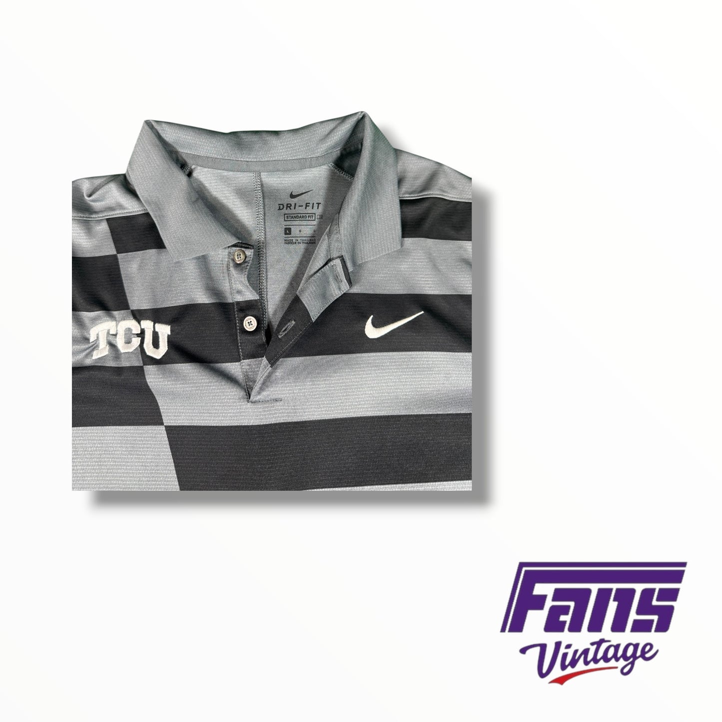 TCU Track & Field Team Issued National Championship Nike Polo