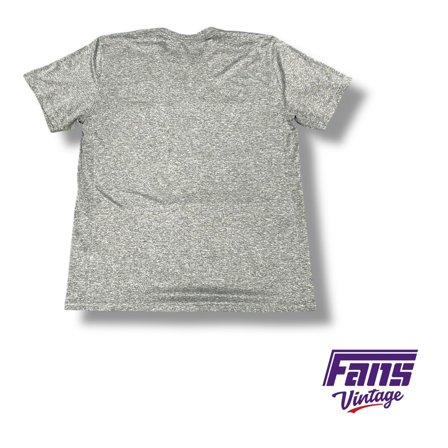 TCU nike team issued DRI-FIT heather grey t shirt