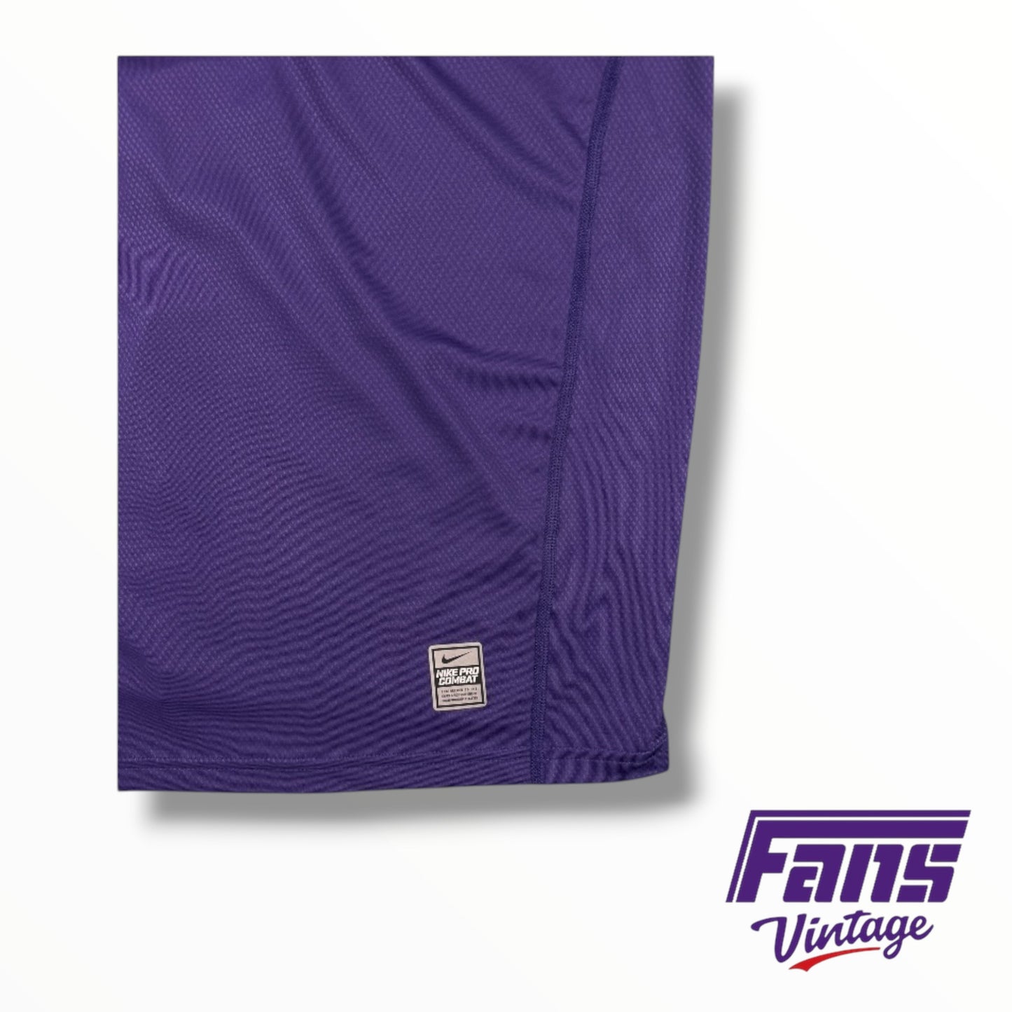 TCU Team-Issued Nike Purple Hyper-Cool Training Shirt