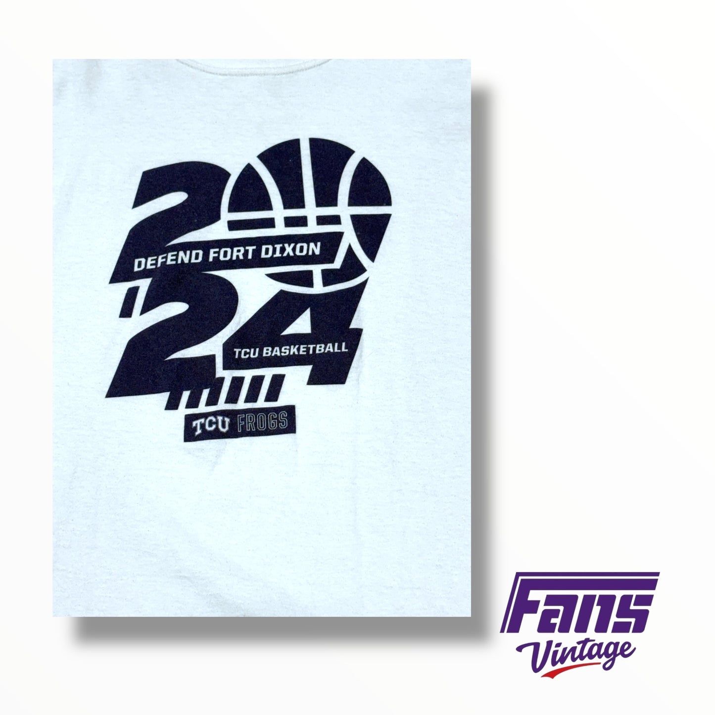 TCU 2024 Basketball Defend Fort Dixon T-Shirt