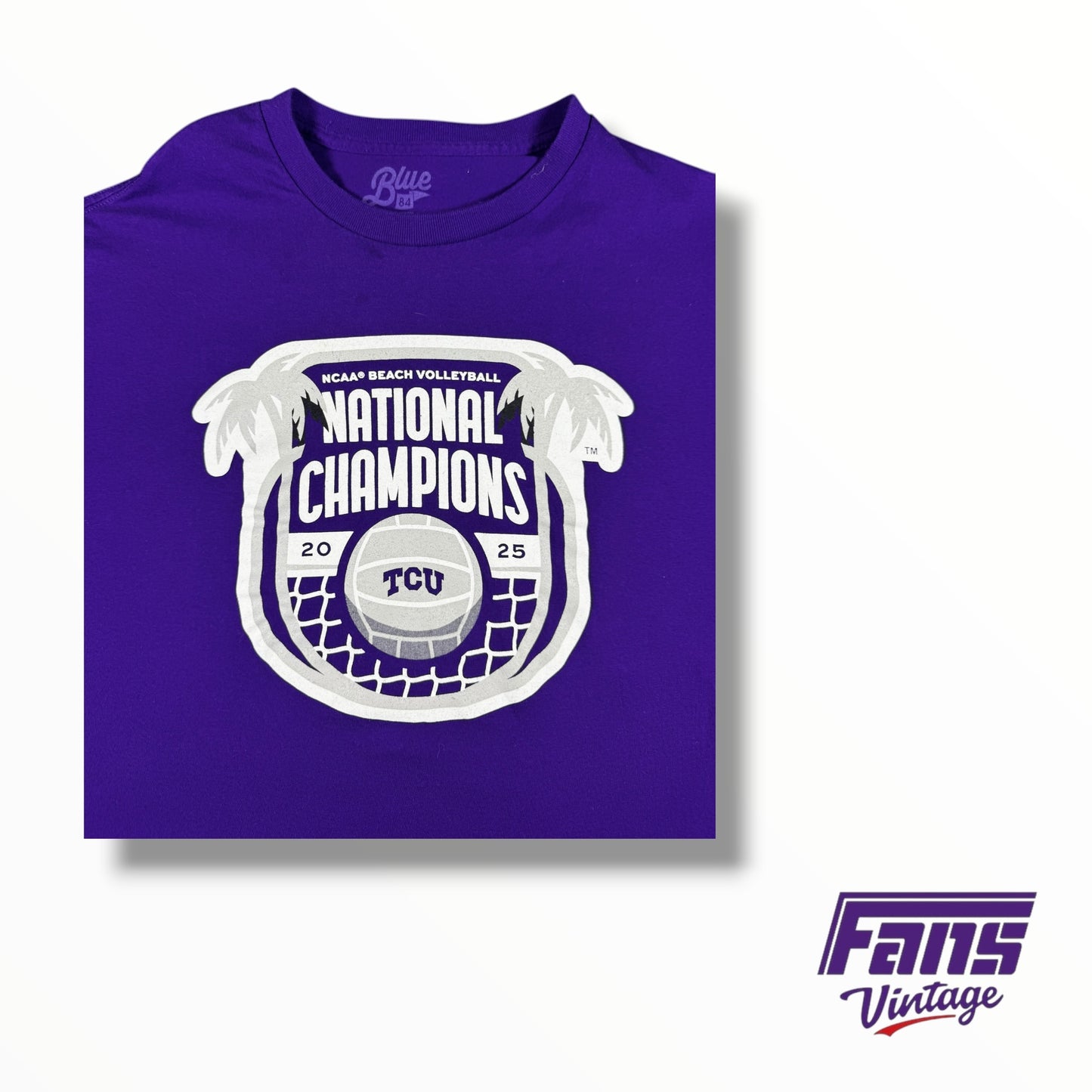 TCU Women’s Beach Volleyball Team Issued National Champions Shirt