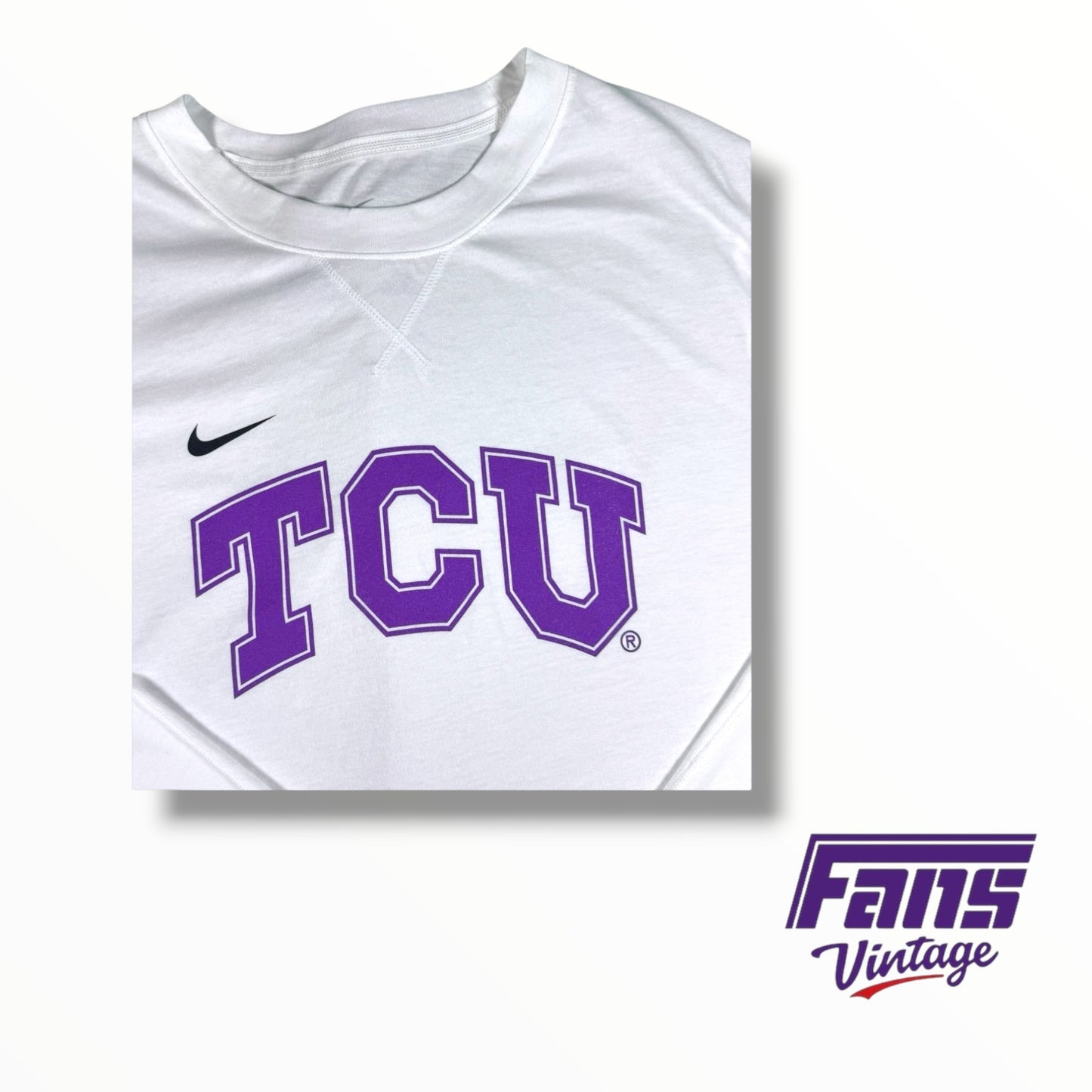 TCU Football Nike Team Issued Long Sleeve Shirt
