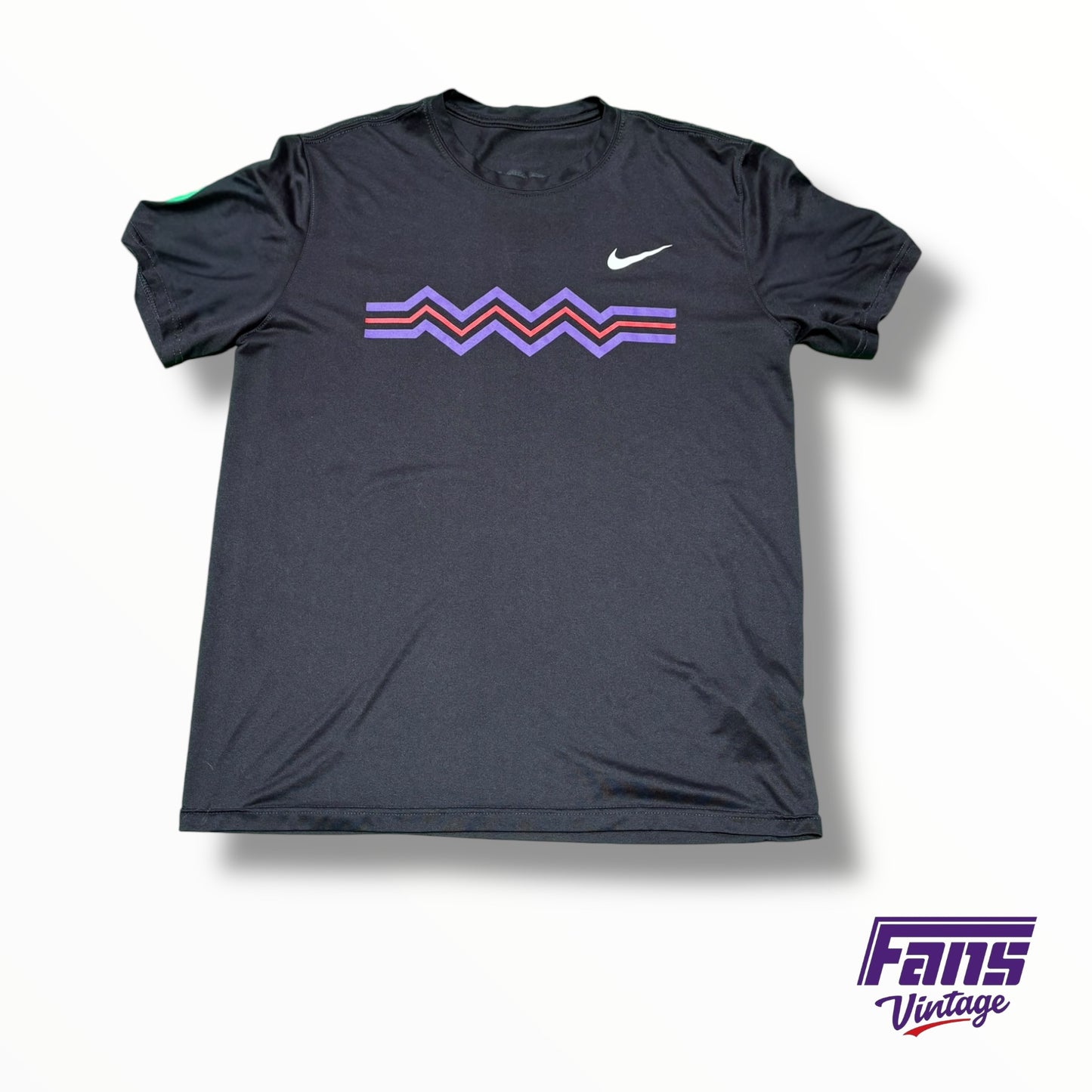 TCU Nike Team Issued Blood Frog Basketball T-Shirt