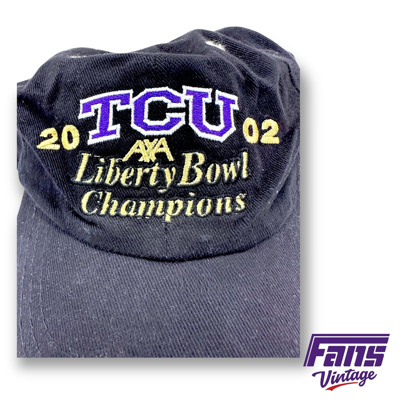 2002 Liberty Bowl Champions TCU Hat!