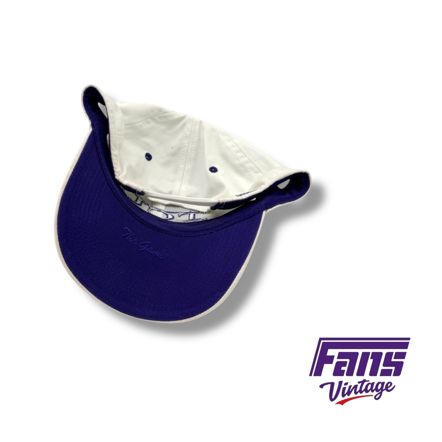 TCU ‘The Game’ Y2K Vintage Split Bar Logo SnapBack Hat