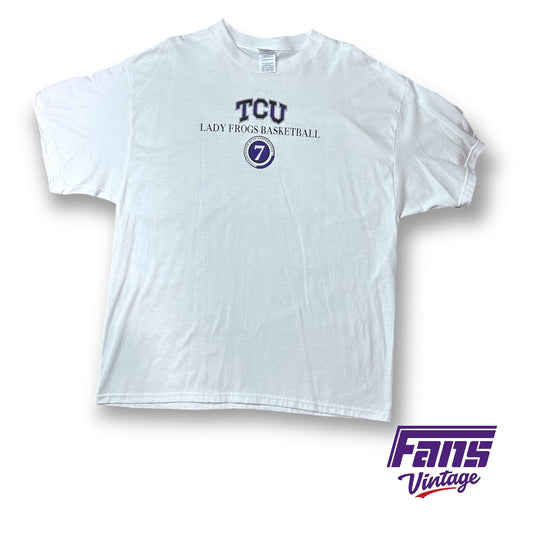 Sick Y2K Vintage TCU Women's Basketball Shirt