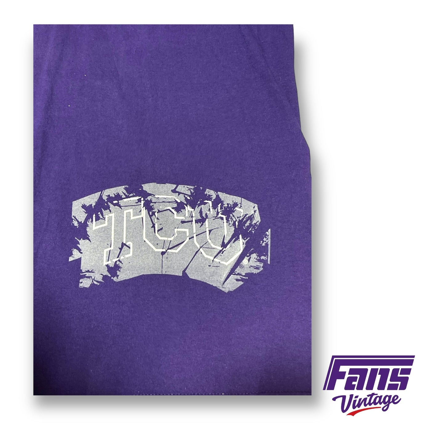 Y2K Vintage TCU Horned Frogs Tee