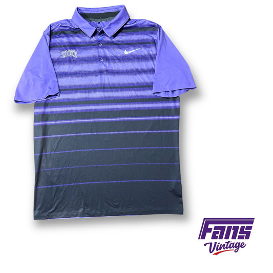 Premium Nike Golf Dri-Fit TCU Polo