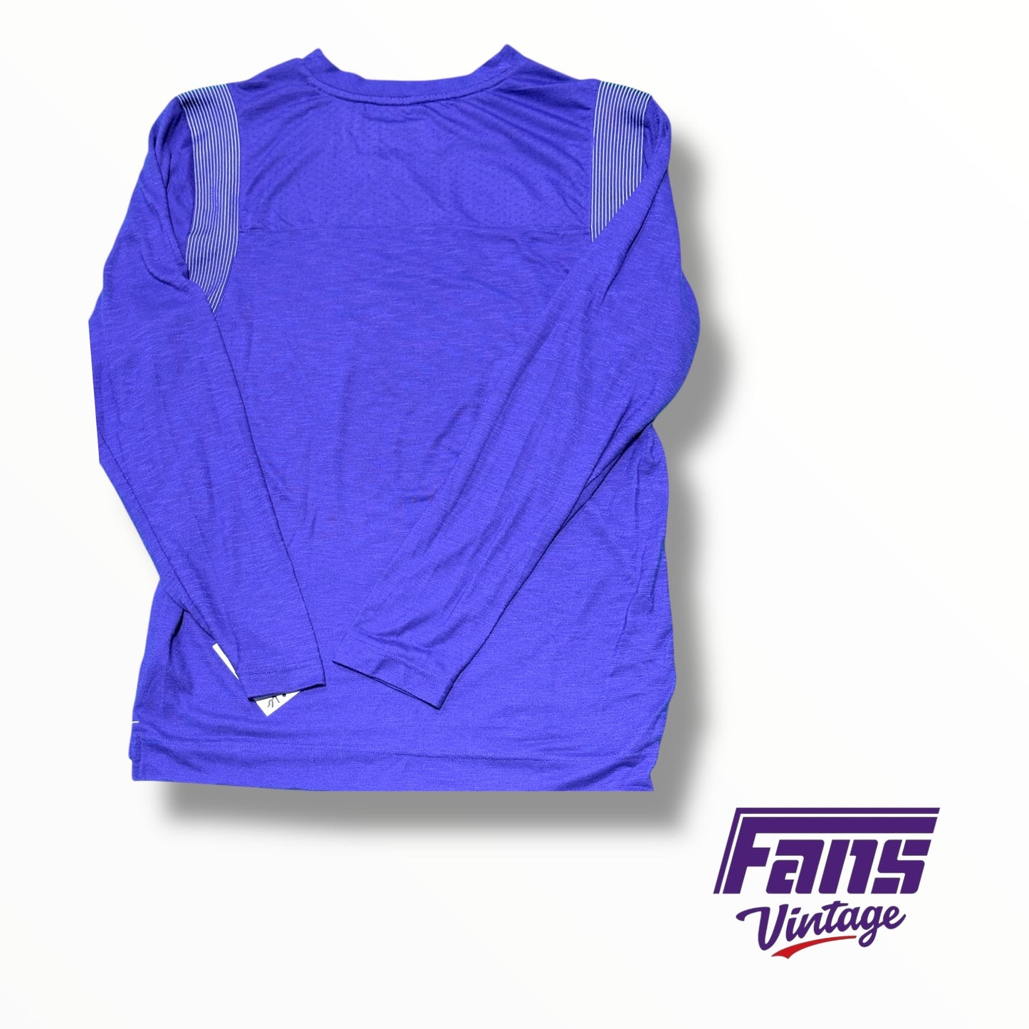 TCU Football Nike Team Issued ‘Funky Town’ Throwback Script Long Sleeve Shirt