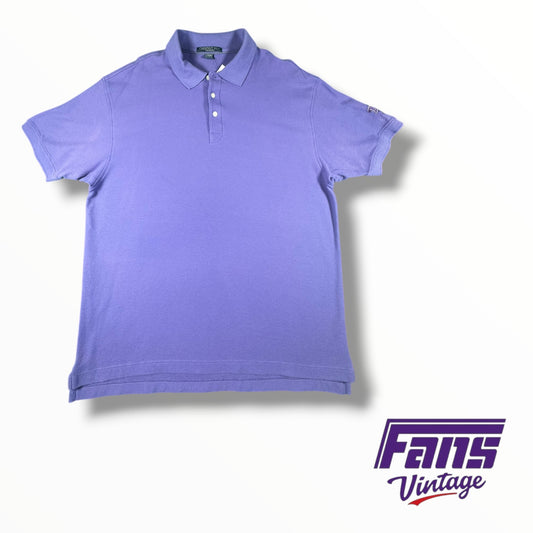 Vintage Y2K TCU Light Purple Cotton Pique Polo