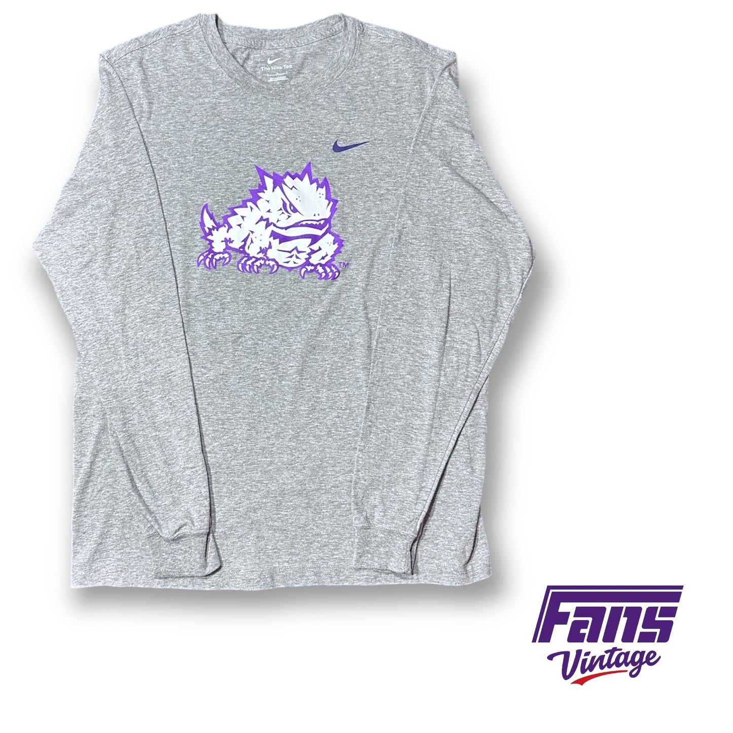 Team Issue Nike TCU Long Sleeve - Horned Frog Logo!