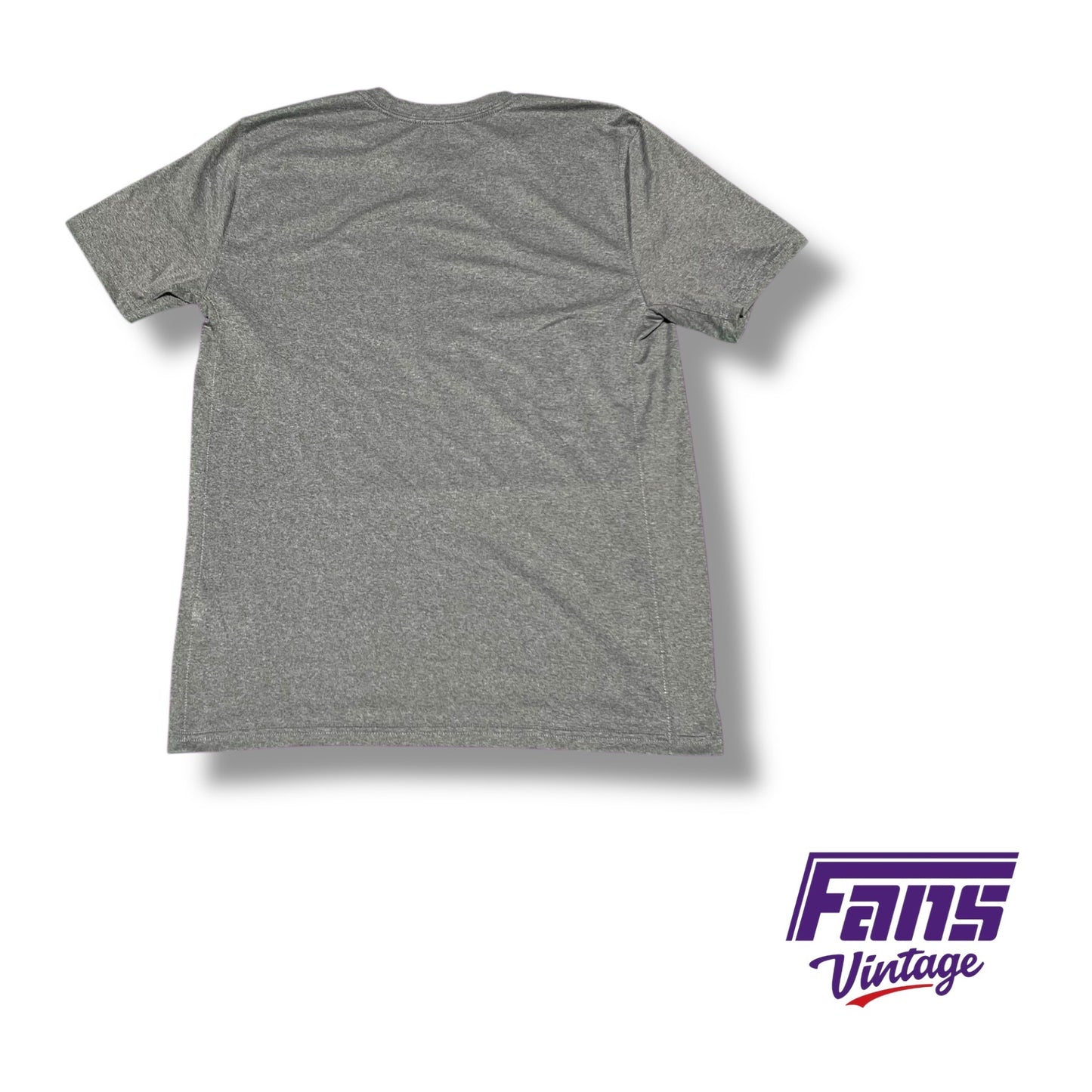TCU Nike Team-Issued Dark grey DRI-FIT T-Shirt
