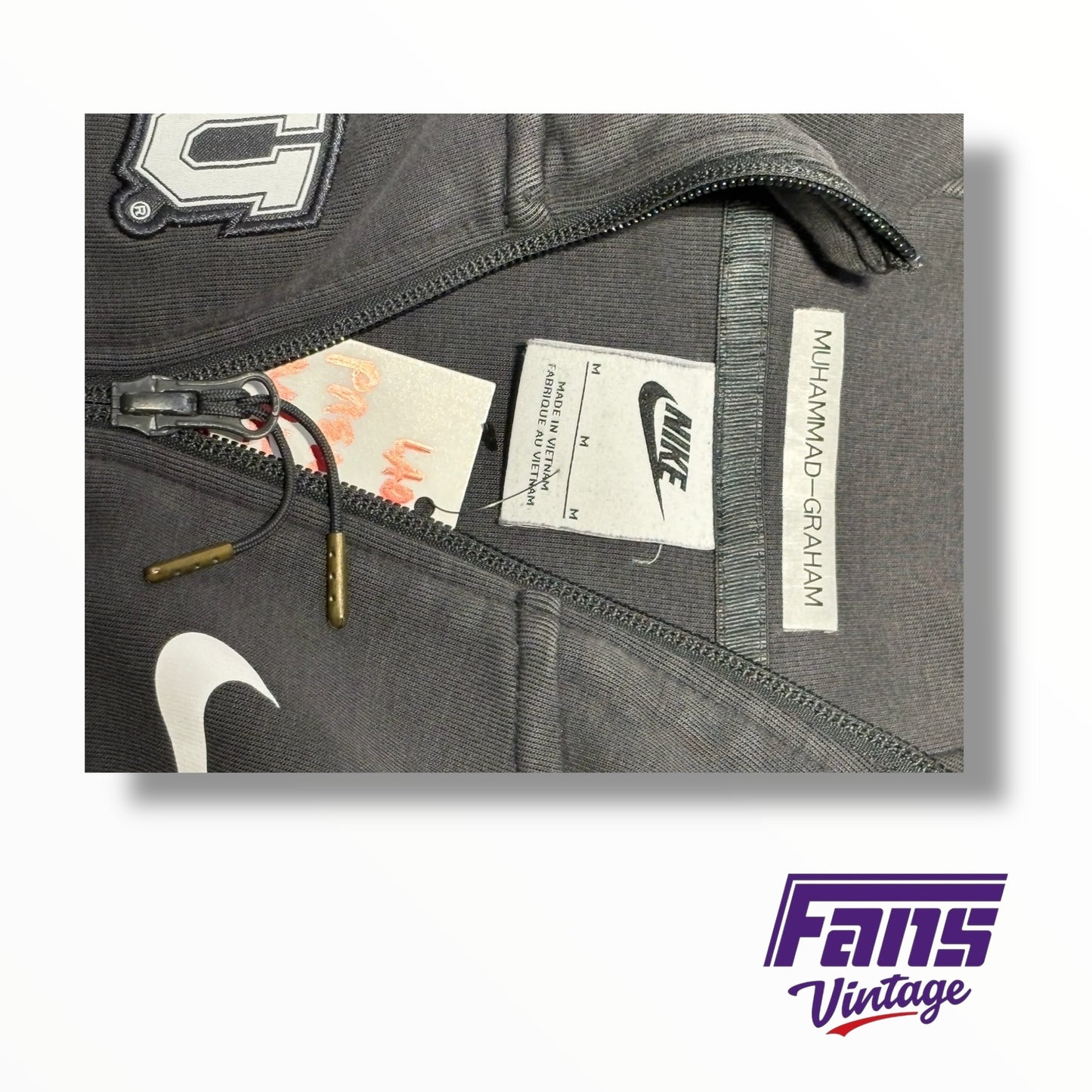 TCU Nike Team Issued Premium Women’s Full Zip Tech Jacket