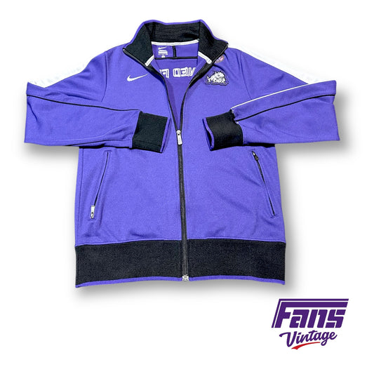 TCU Nike Team Issued Retro Track Style Jacket