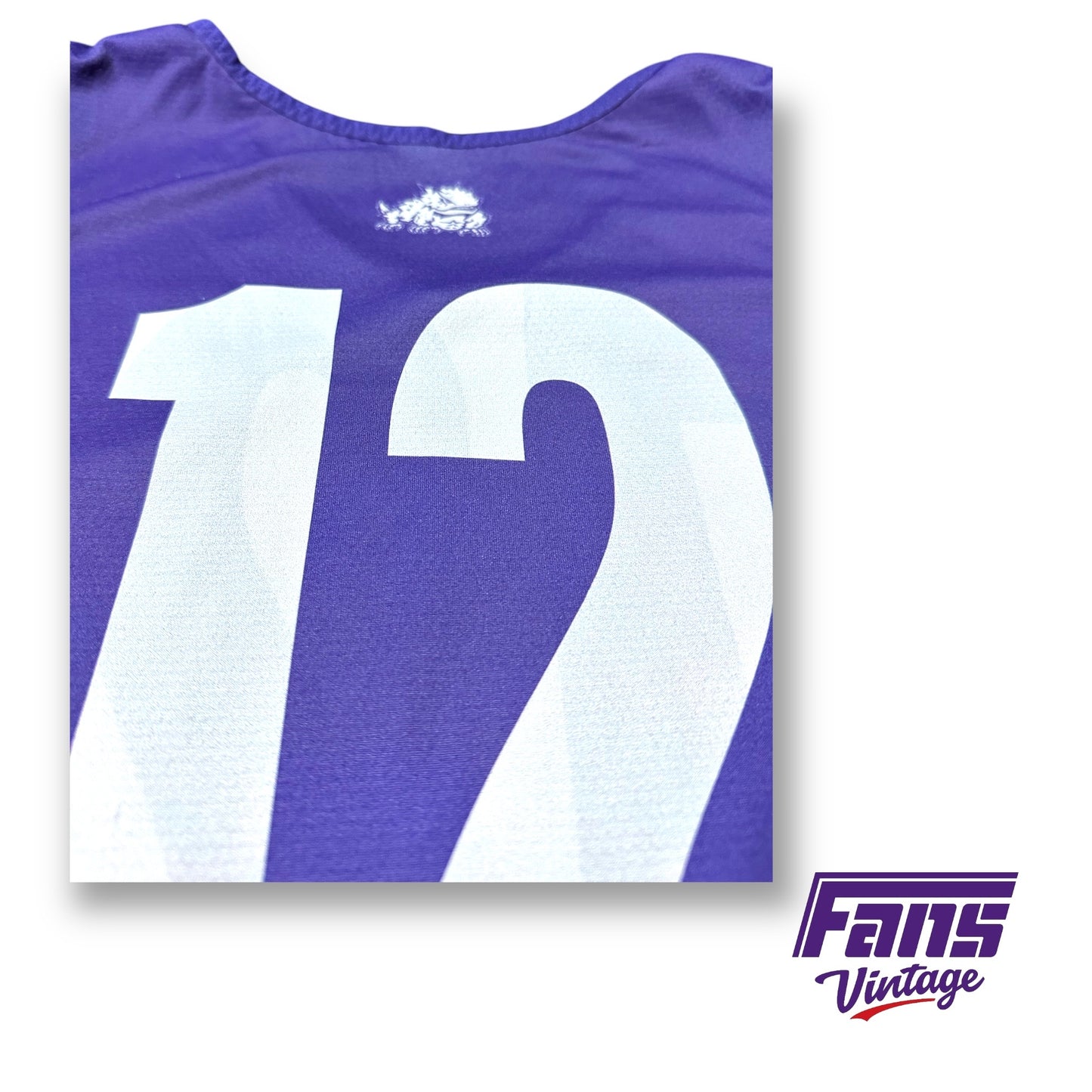 Team Issue Nike TCU Basketball Practice Jersey