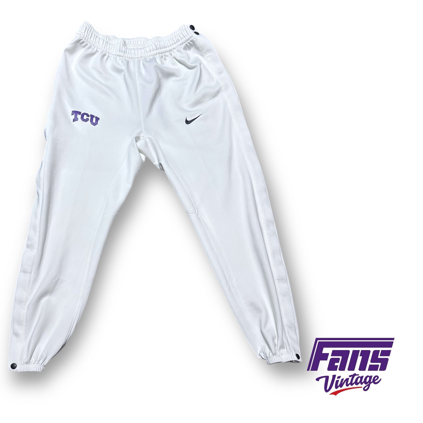 TCU Basketball Player Issue Nike Sideline Breakaway Pants