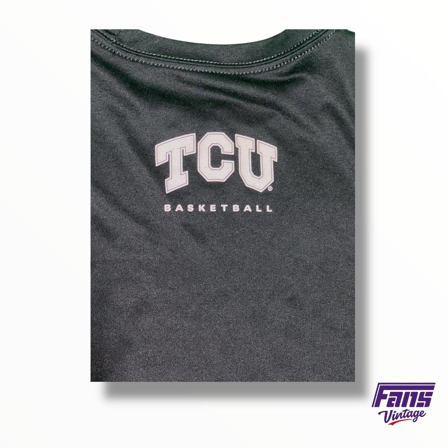 TCU Nike Team Issued Blood Frog Basketball T-Shirt