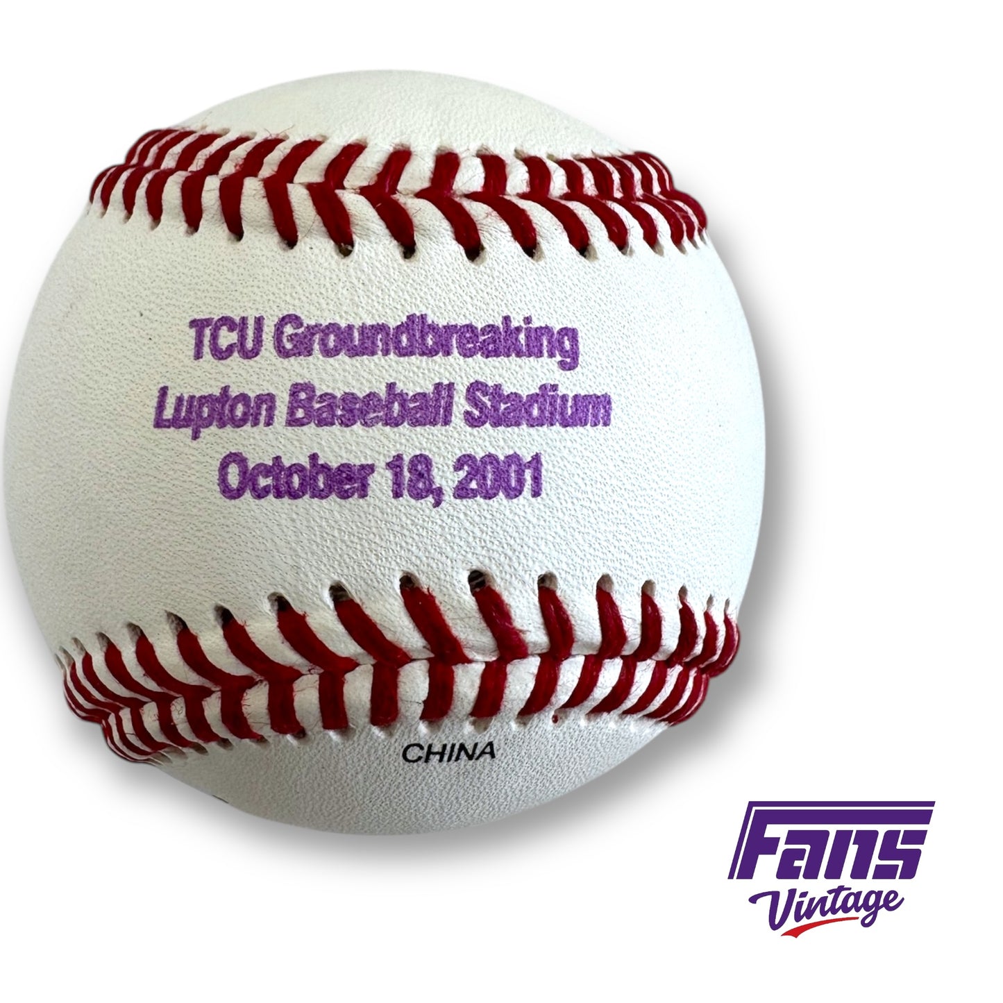 Incredible TCU Baseball Game Used & Commemorative Baseball Collection from former Athletic Director Spanning 40+ Years