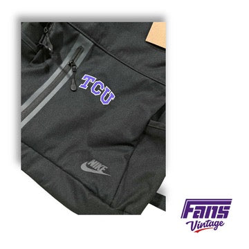 TCU Team Issue Nike Sportswear Blackout Backpack - Original Tags