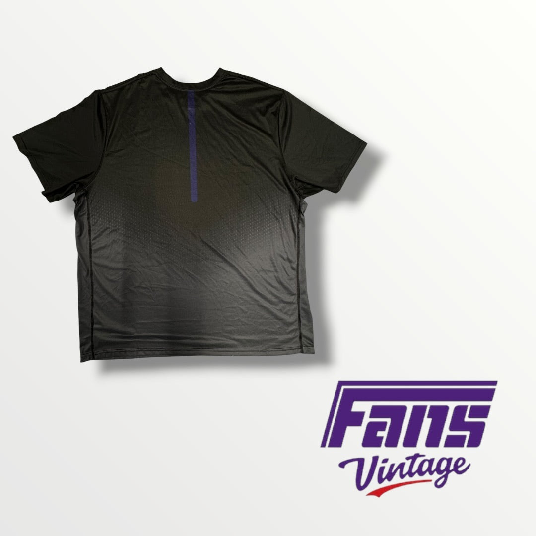 TCU Authentic Team Issue Dri-Fit Horned Frog Shirt with Gradient Pattern