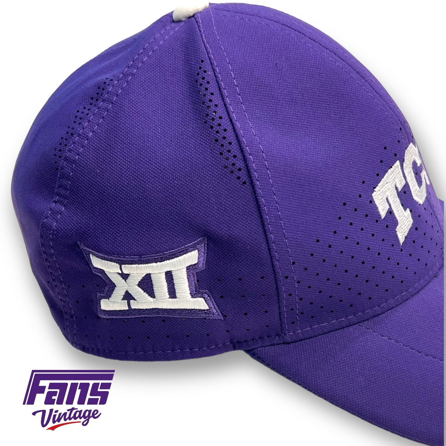 TCU Football Team Issued Premium Sideline Nike Hat