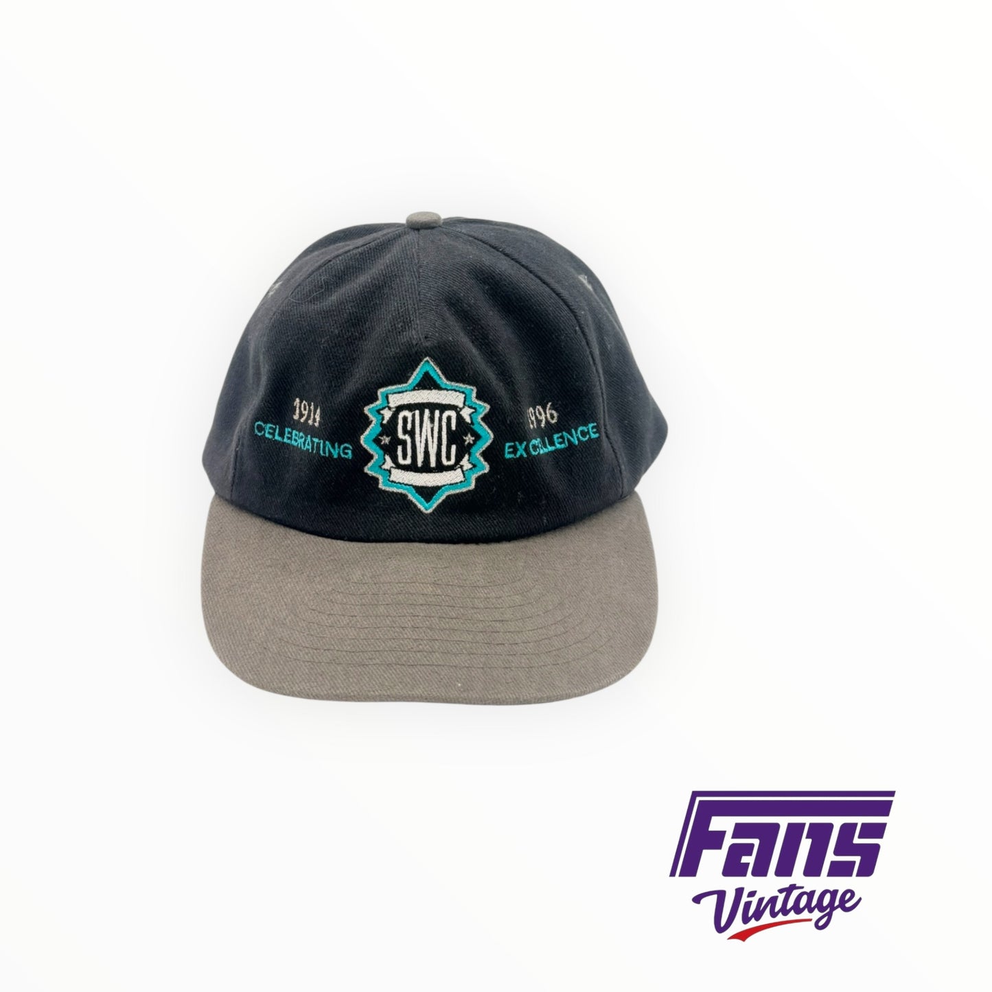 RARE! Vintage Southwest Conference “Celebrating Excellence” End of the SWC Commemorative SnapBack Hat