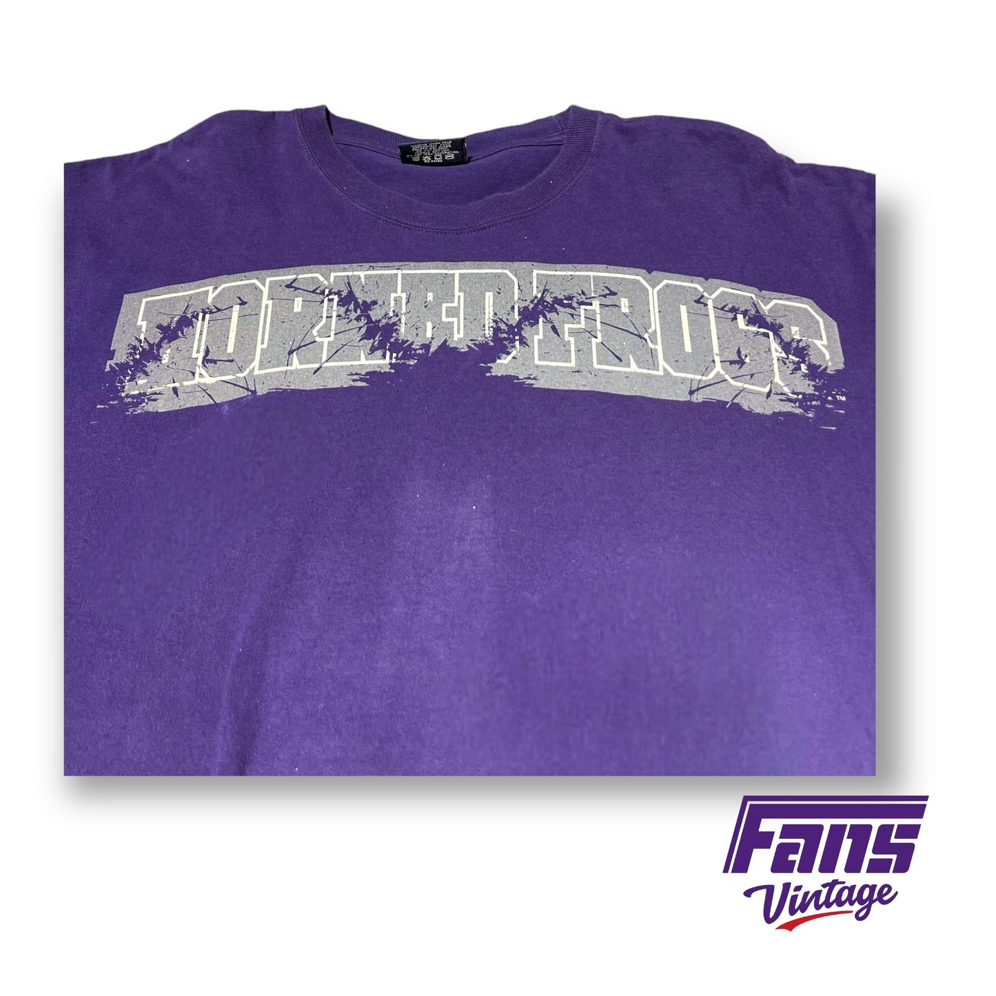 Y2K Vintage TCU Horned Frogs Tee