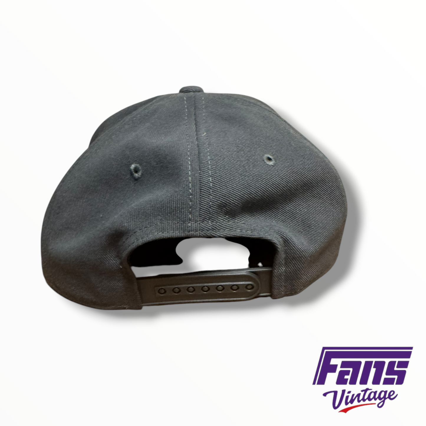 TCU Baseball Team Issued Nike Frogs Script Snapback Hat