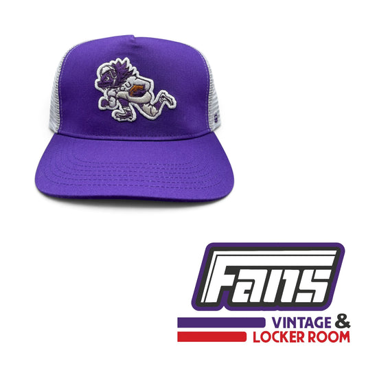 TCU Football Vintage Throwback Running Frog Logo Trucker Hat