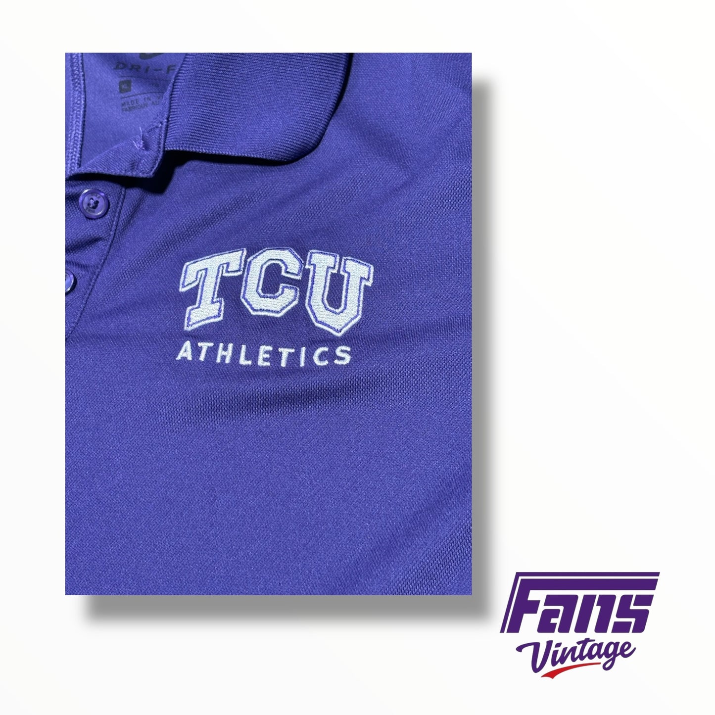 TCU Athletics Nike Women’s Purple Polo