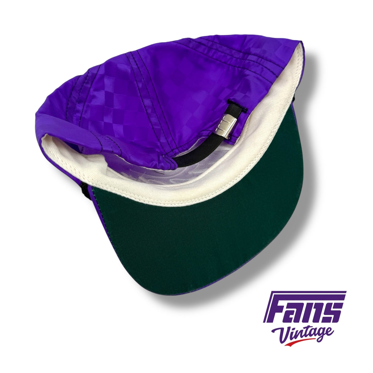 Fans Originals “Frogs” Script Logo 90s Vintage Soccer Style Checkered Rope Hats