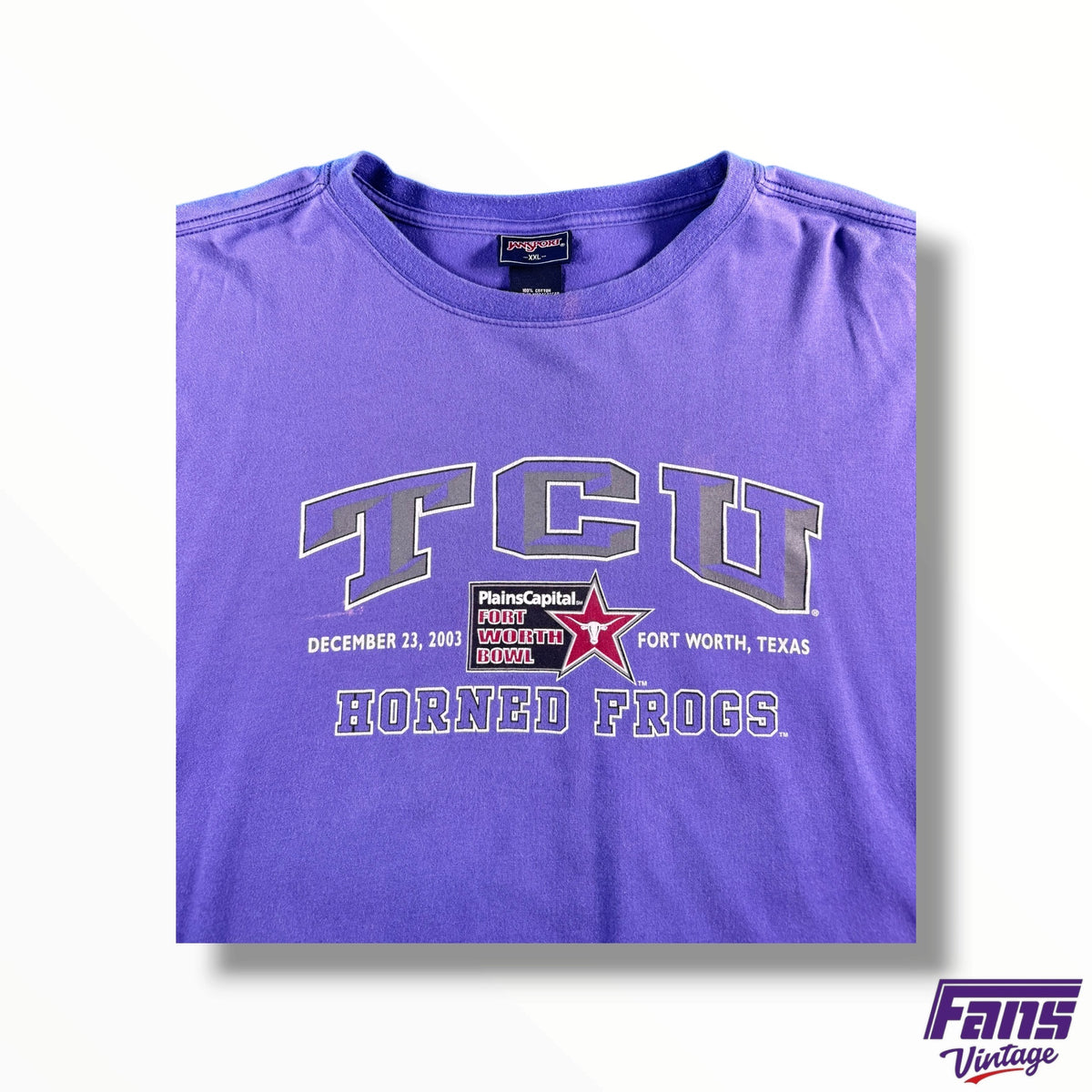 Vintage TCU 2003 Fort Worth Bowl Long Sleeve Shirt