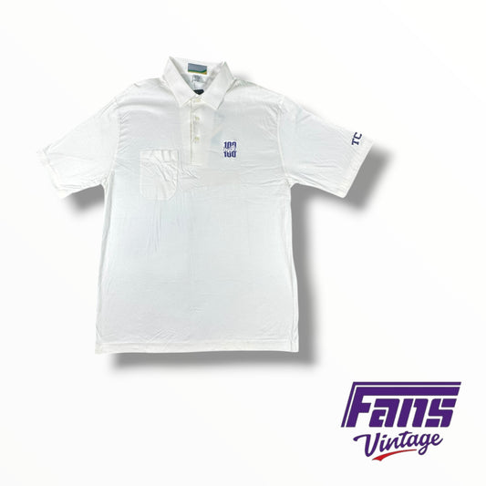 RARE! TCU Football 100th Anniversary 90s Vintage Polo
