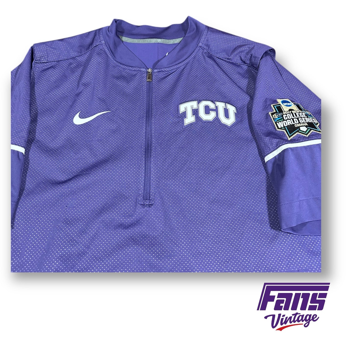 TCU Baseball 2017 CWS Team Exclusive Dugout Jacket