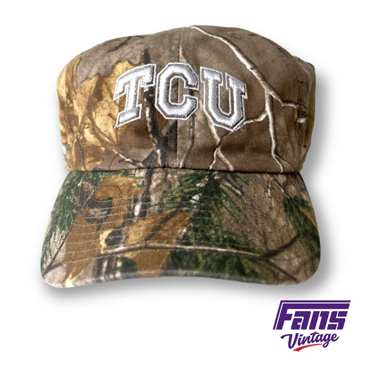TCU Camo Strapback “Dad Hat”